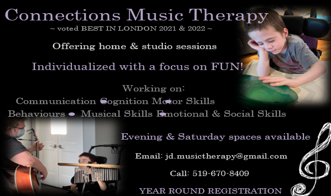 Connections Music Therapy Poster