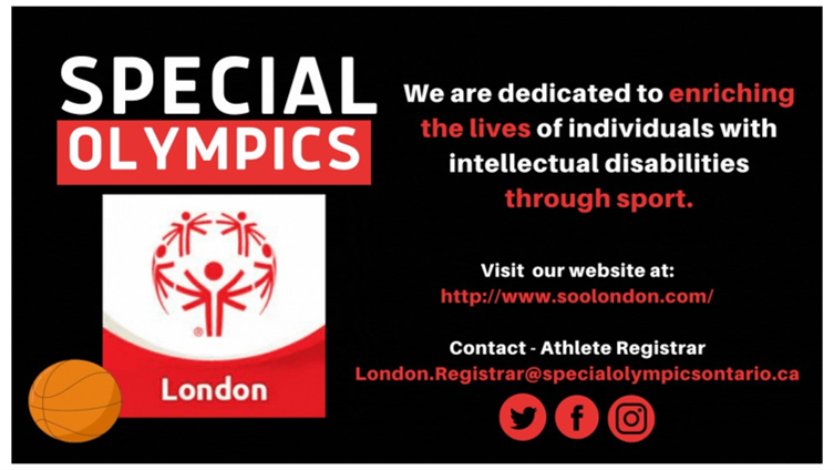 London Special Olympics Poster